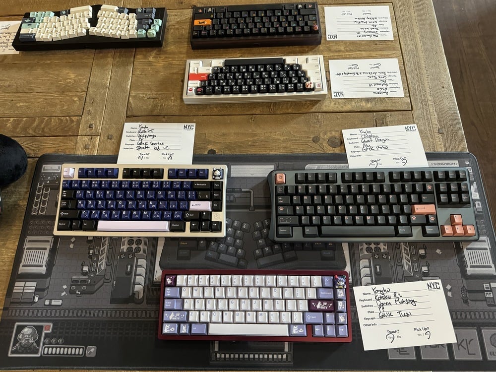 Image of a keyboard meetup